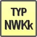 Piktogram - Typ: NWKk